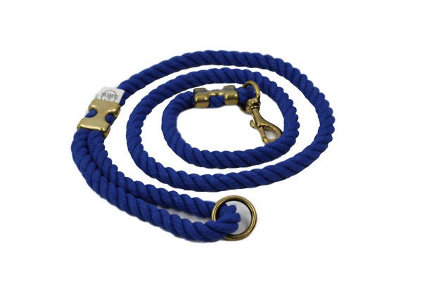 Large Rope Leash - Made in the USA - Cluff CO LLC